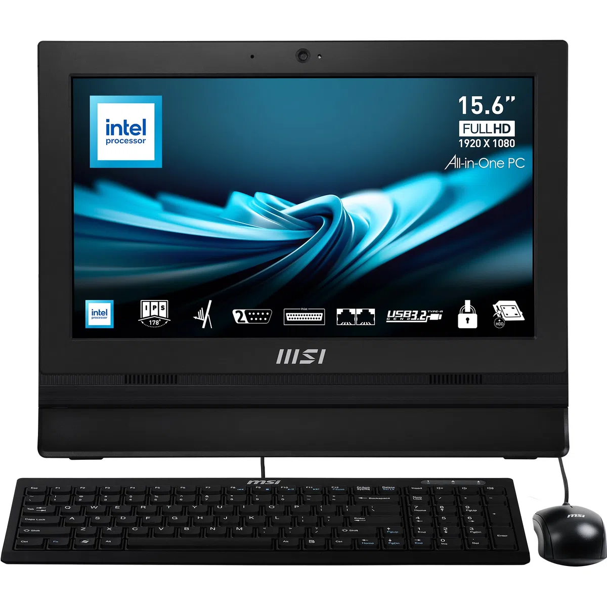 MSI PRO AP162T ADL-018XDE 39,6cm (15,6") Intel N100 4GB 128GB oBS