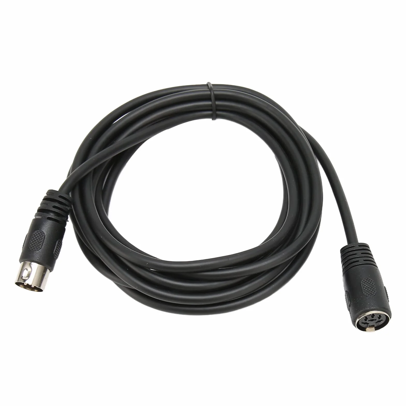 Cavo DIN Maschio-femmina a 6 Pin, Connessione Flessibile per Segnale Dati Cavo di Prolunga Portatile Professionale Plug and Play DIN a 6 Pin per Dispositivi Digitali (3 metri /
