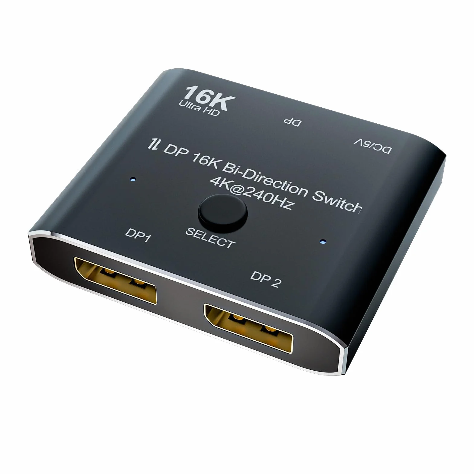 DisplayPort 2.1 8K 10K 16K DP Switch Bi-Direction 8K@120Hz 4K@240Hz Splitter Video Converter per più sorgenti e display
