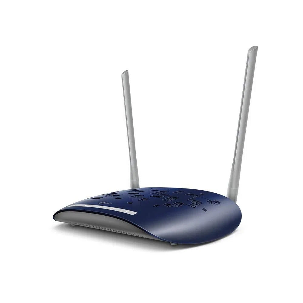 TP-Link TD-W9960 - Modem Router Wi-Fi 300 Mbps, Profilo 30a, VDSL/FTTC/FTTS/ADSL fino a 100 Mbps, 3 Porte LAN piu' 1 Porta LAN/WAN, Pulsante On/Off e WPS, 2 Antenne Esterne, Bianco, One Size