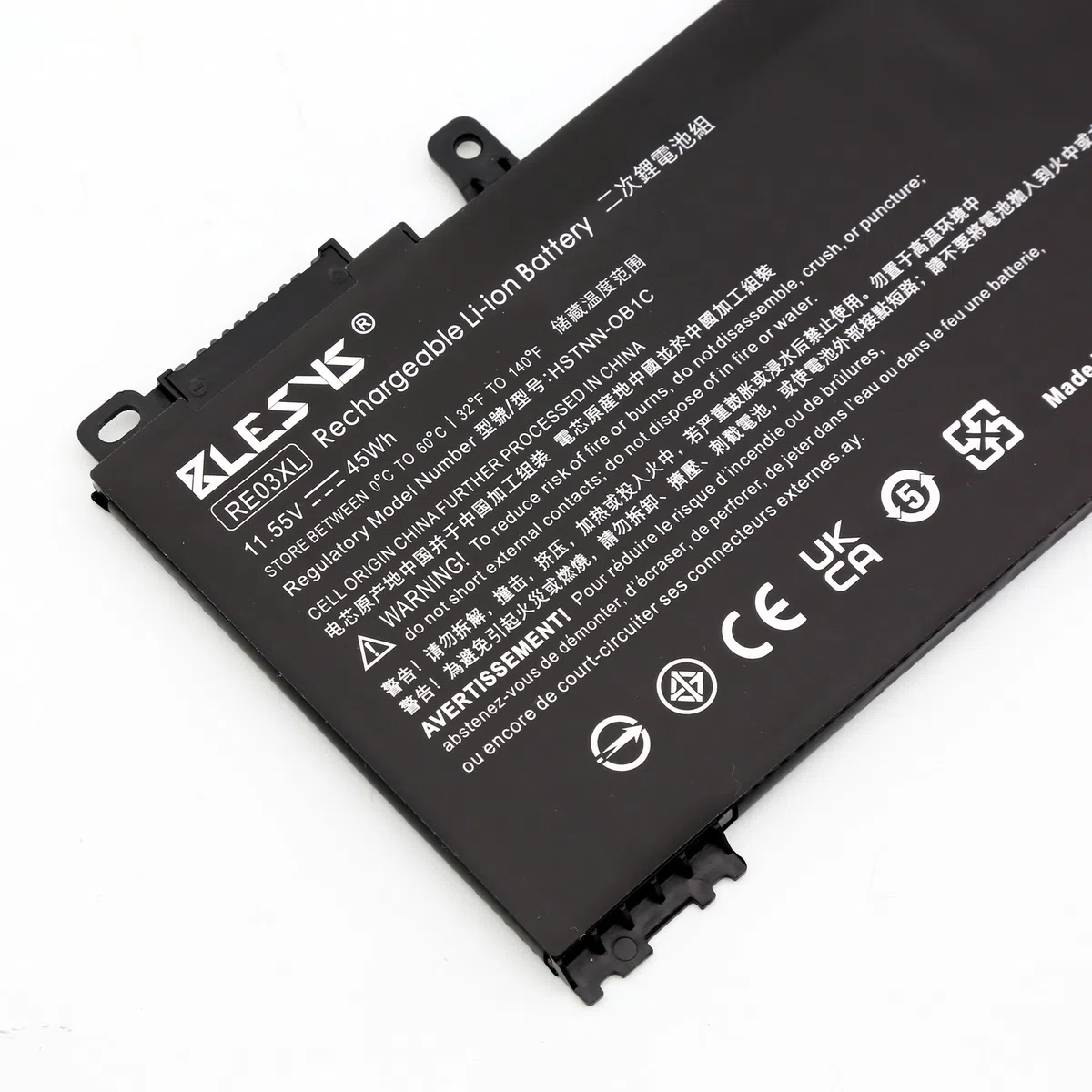 BLESYS RE03XL RF03XL Batteria per HP ProBook 440 G7 450 G6 450 G7 440 G6 455 G6 430 G6 430 G7 455R G6 ZHAN 66 Pro 13 14 15 G2 PC Portatili L32656-002 L32656-005 (11,55V 45Wh)