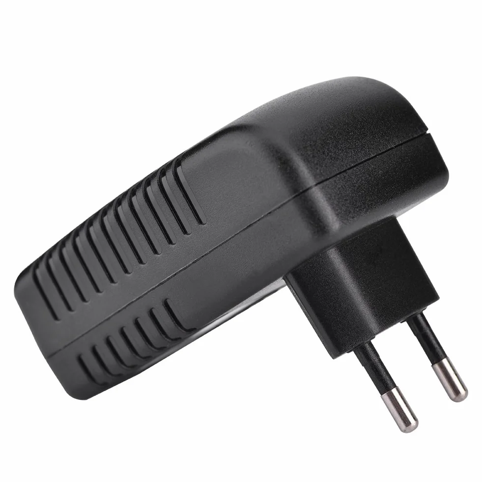 Tosuny Iniettore Poe a Parete, Adattatore di Alimentazione Adattatore Ethernet da 48 V 0,5 A Telefono/Fotocamera IP con Spina a Muro (Unione Europea)