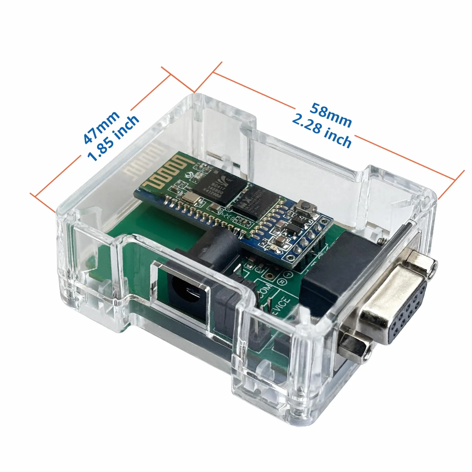 DSD TECH SH-B23A Adattatore seriale Bluetooth 2.0 a RS232 con convertitore DB9
