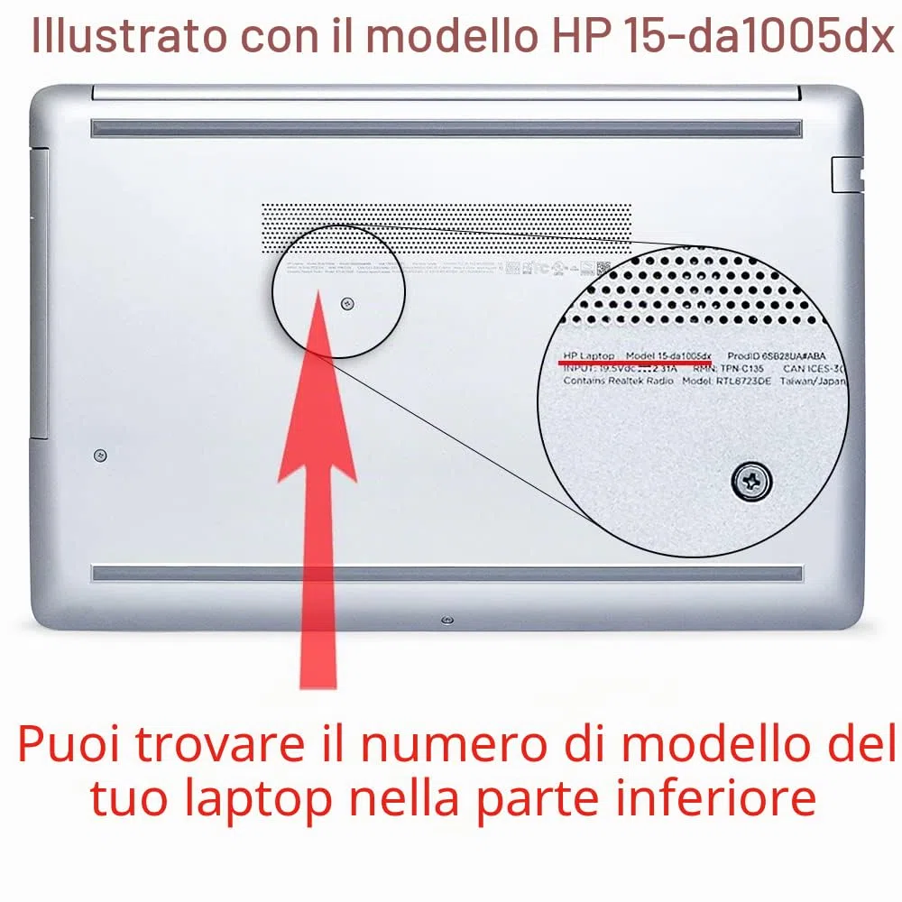 mCover rigida per notebook HP 15s-fqXXXX / 15s-eqXXXX / 15-dyXXXX /15-efXXXX serie 15,6" colore: rosa