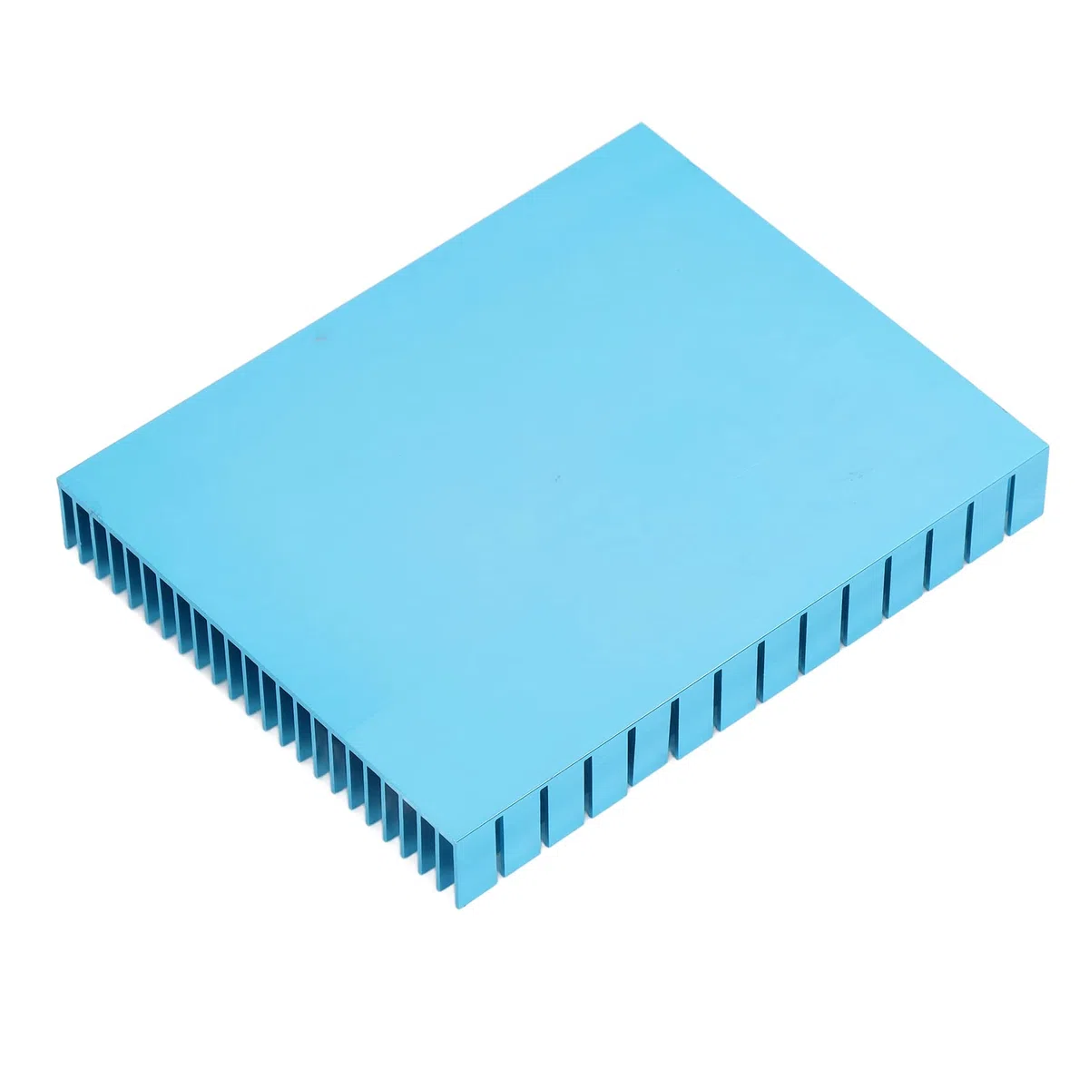 Dissipatore di Calore in Alluminio Eujgoov, 150x120x20mm Raffreddamento del Radiatore Raffreddamento per Scheda PCB Dell'amplificatore di Potenza della CPU(blu)