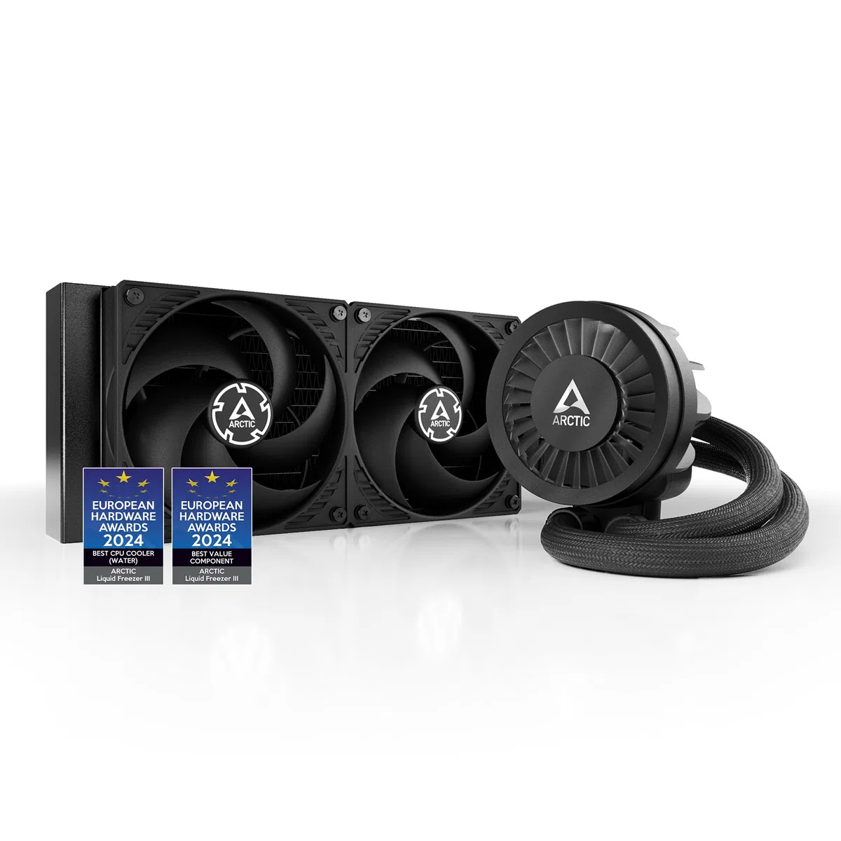 ARCTIC Liquid Freezer III 280 - Sistema di raffreddamento ad acqua per PC, dissipatore a liquido All-in-One per CPU AIO, compatibile con Intel e compatibile con AMD, pompa efficiente controllata da