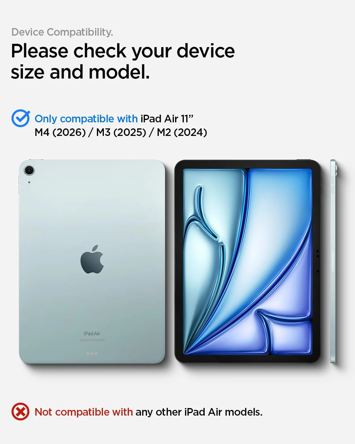 Spigen PaperTouch EZ Fit Vetro Temperato compatibile con iPad Air 11 pollici M4, M3, M2 (2026/2025/2024), Sensazione di Carta, Alta Reattività, Durezza 9H Pellicola prottetiva