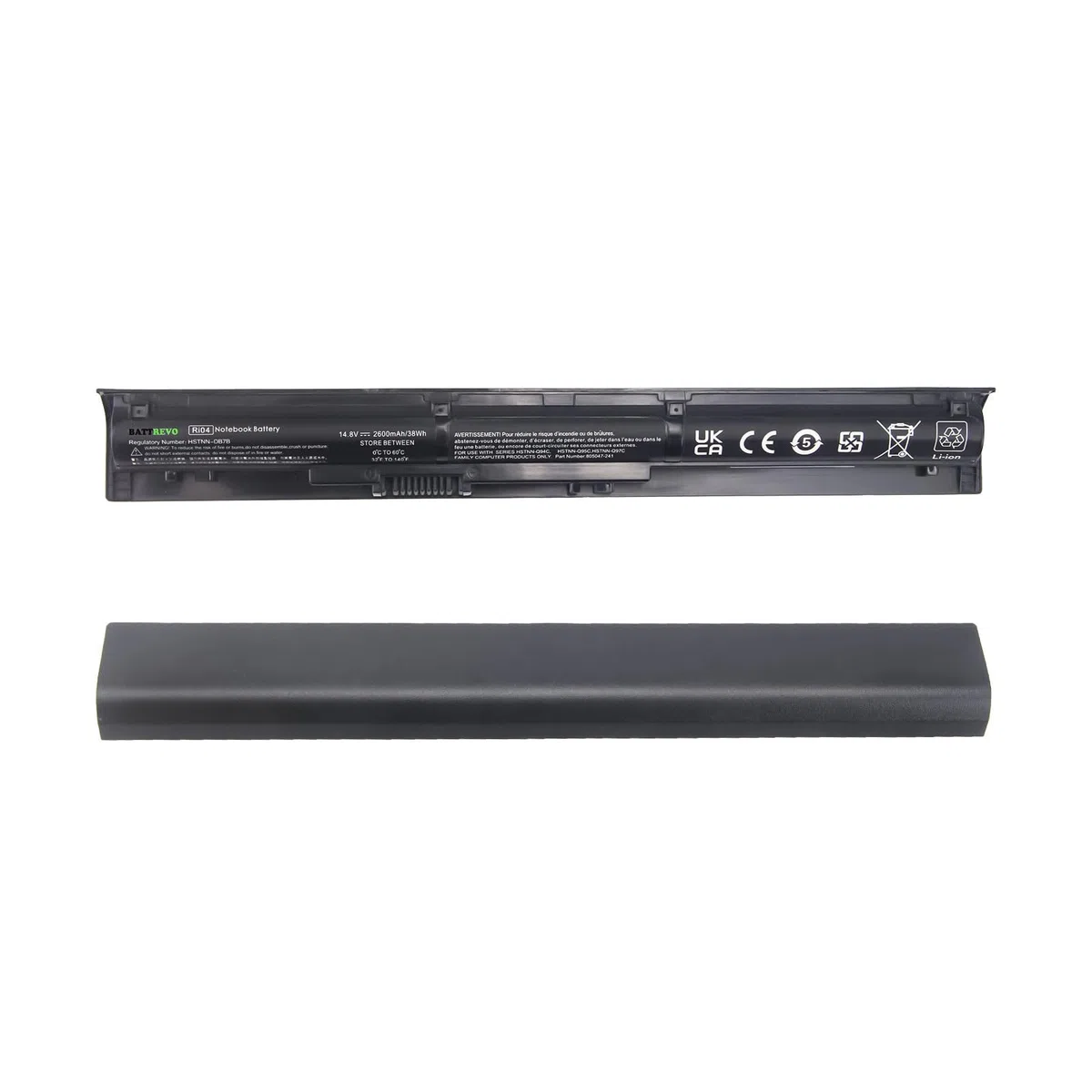 RI04 RIO4 R104 805294-001 805047-851 HSTNN-DB7B HSTNN-PB6Q Batteria per HP ProBook 450 455 470 G3 Envy 15-Q001TX 811063-421 811346-001 P3G15AA-AX P3G16AA LB6Z Q94C Q95C Q97C RIO6X