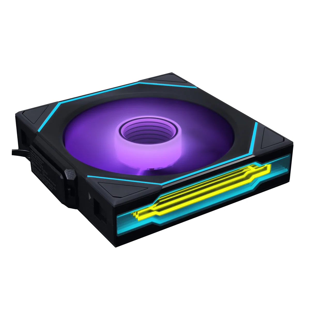 Lian Li UNI Fan SL-Infinity Wireless, confezione da 120, controllo del segnale wireless da 2,4 GHz, ventola ARGB, doppio specchio infinito, basso rumore, controller non incluso e richiesto, nero