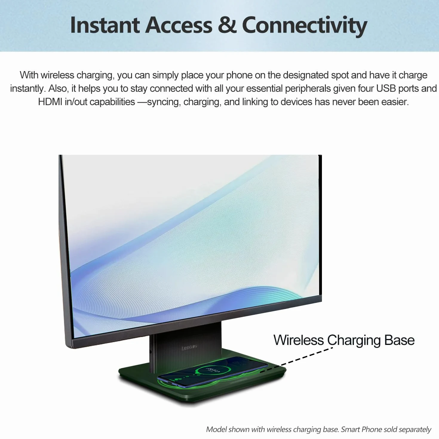Lenovo IdeaCentre I Gen 9 All-in-One, 27" FHD 100Hz Touchscreen, Intel Core i7-13620H, RAM DDR5 da 32 GB, SSD PCIe da 1 TB, KB e mouse wireless, HDMI, RJ-45, Wi-Fi 6, webcam, Win 11 Home, grigio