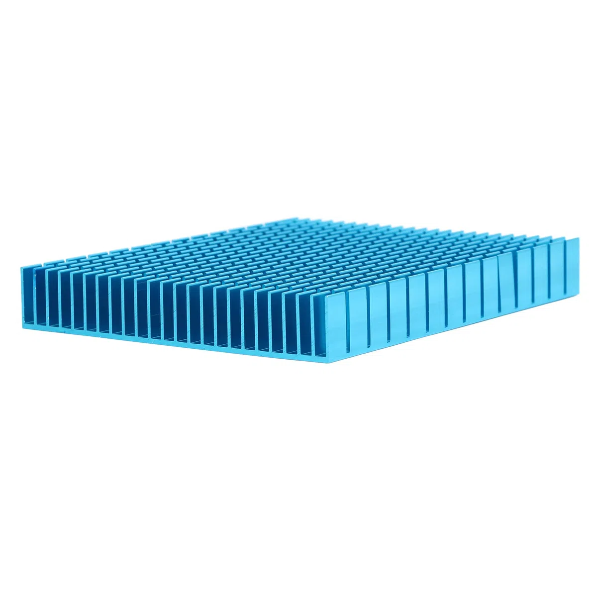 Dissipatore di Calore in Alluminio Eujgoov, 150x120x20mm Raffreddamento del Radiatore Raffreddamento per Scheda PCB Dell'amplificatore di Potenza della CPU(blu)