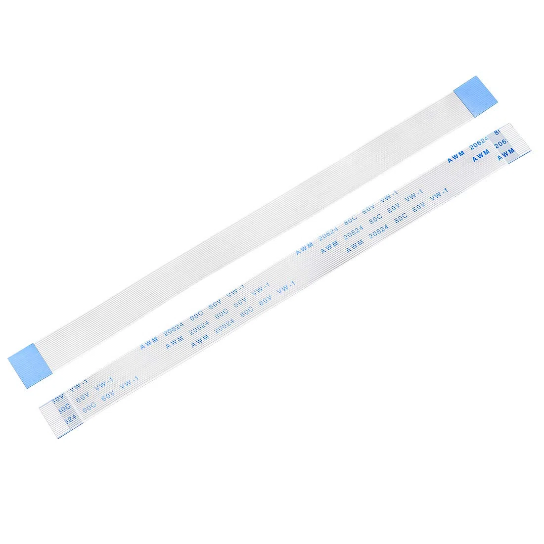 sourcing map Cavo piatto flessibile, 20 pin, passo 0,5 mm, 150 mm, FPC FFC, cavo a nastro flessibile per TV LCD, lettore DVD, computer portatile, 10 pezzi (tipo A)