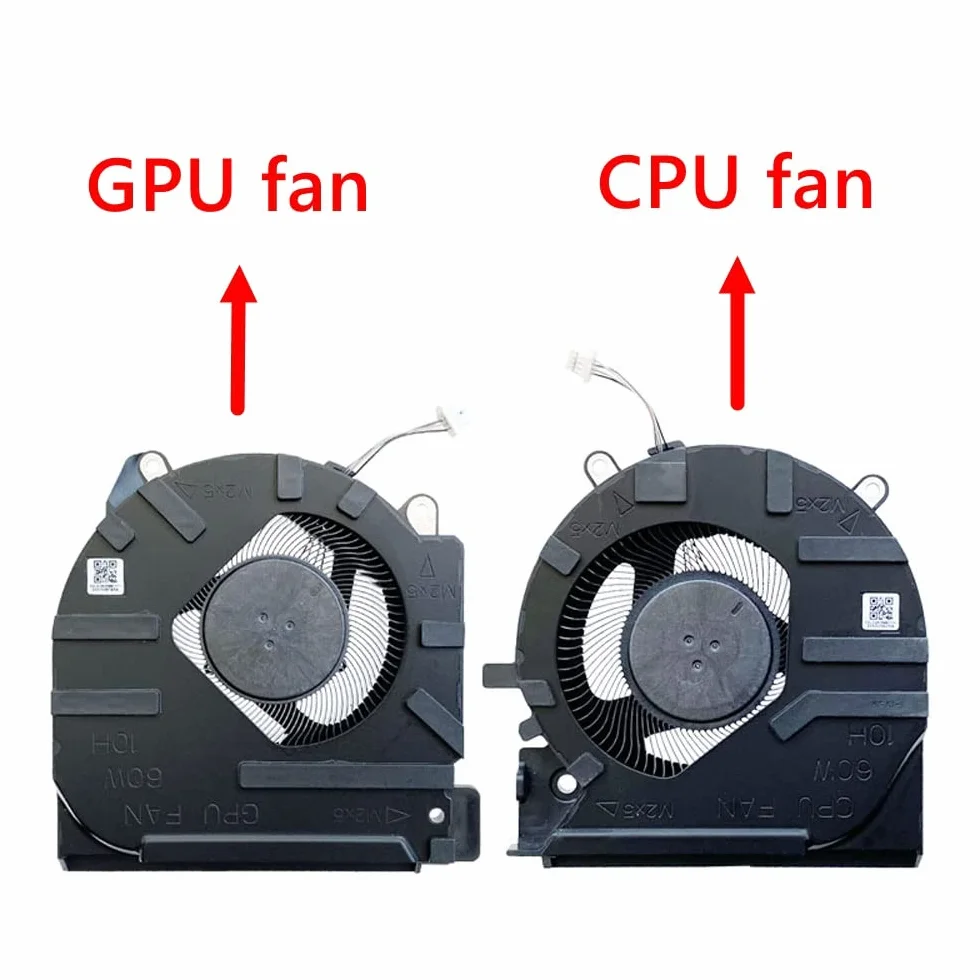 Ventola di raffreddamento per computer portatile di ricambio compatibile con HP Victus 16-D 16-E 16-e0011ns RTX3050 TPN-Q263 TPN-Q264 Ventilatore silenzioso EG75070S1-C700-S9A