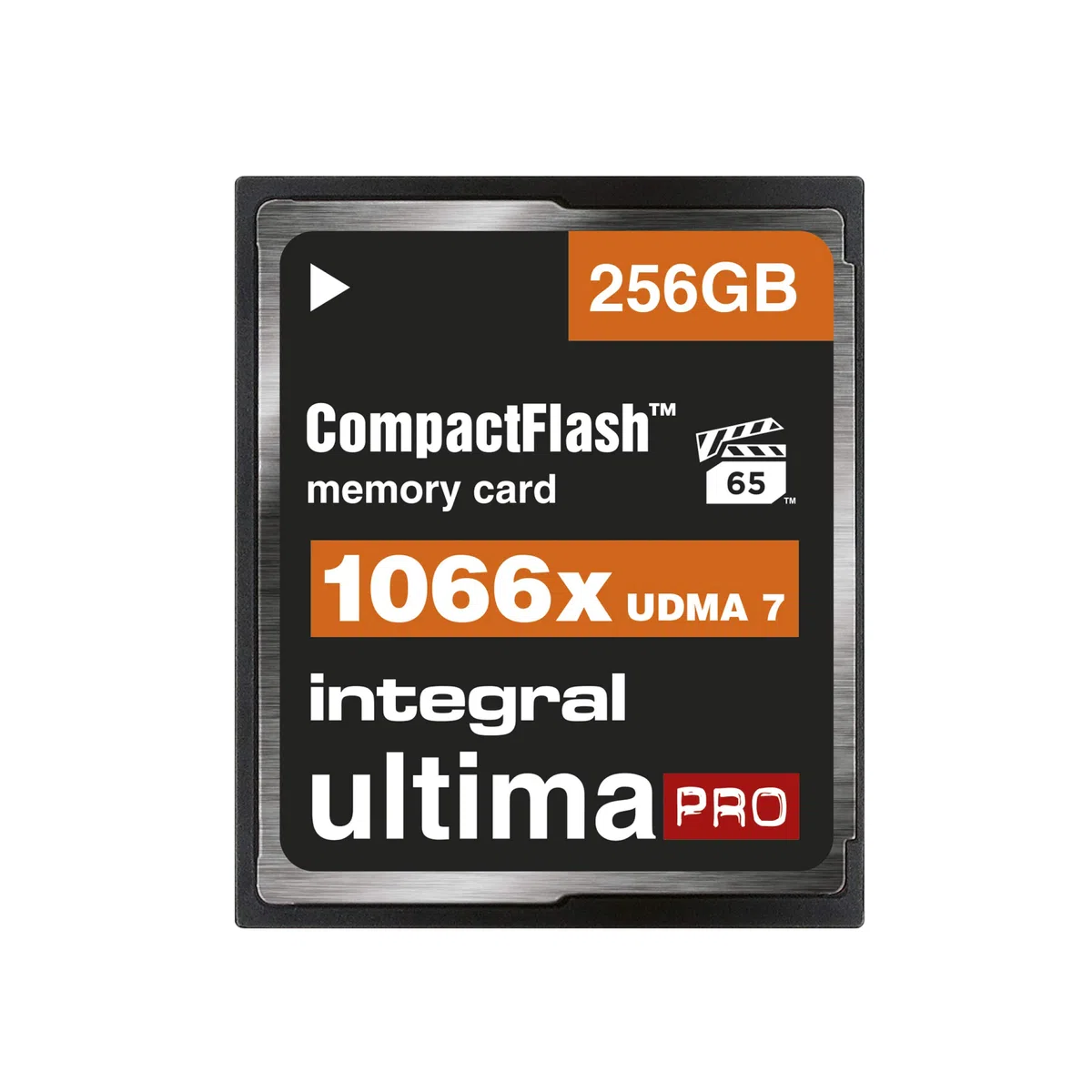 Integral - Scheda di memoria UltimaPro CompactFlash da 256 GB, 160 MB/s (1066X), VPG-65 UDMA-7