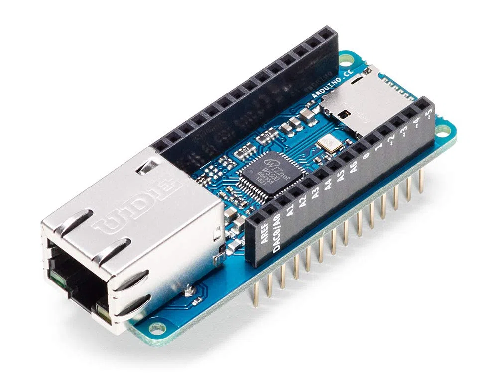 Arduino MKR ETH Shield [ASX00006] - Shield Ethernet per connettere i tuoi progetti Arduino MKR a Internet, ideale per applicazioni IoT e di rete