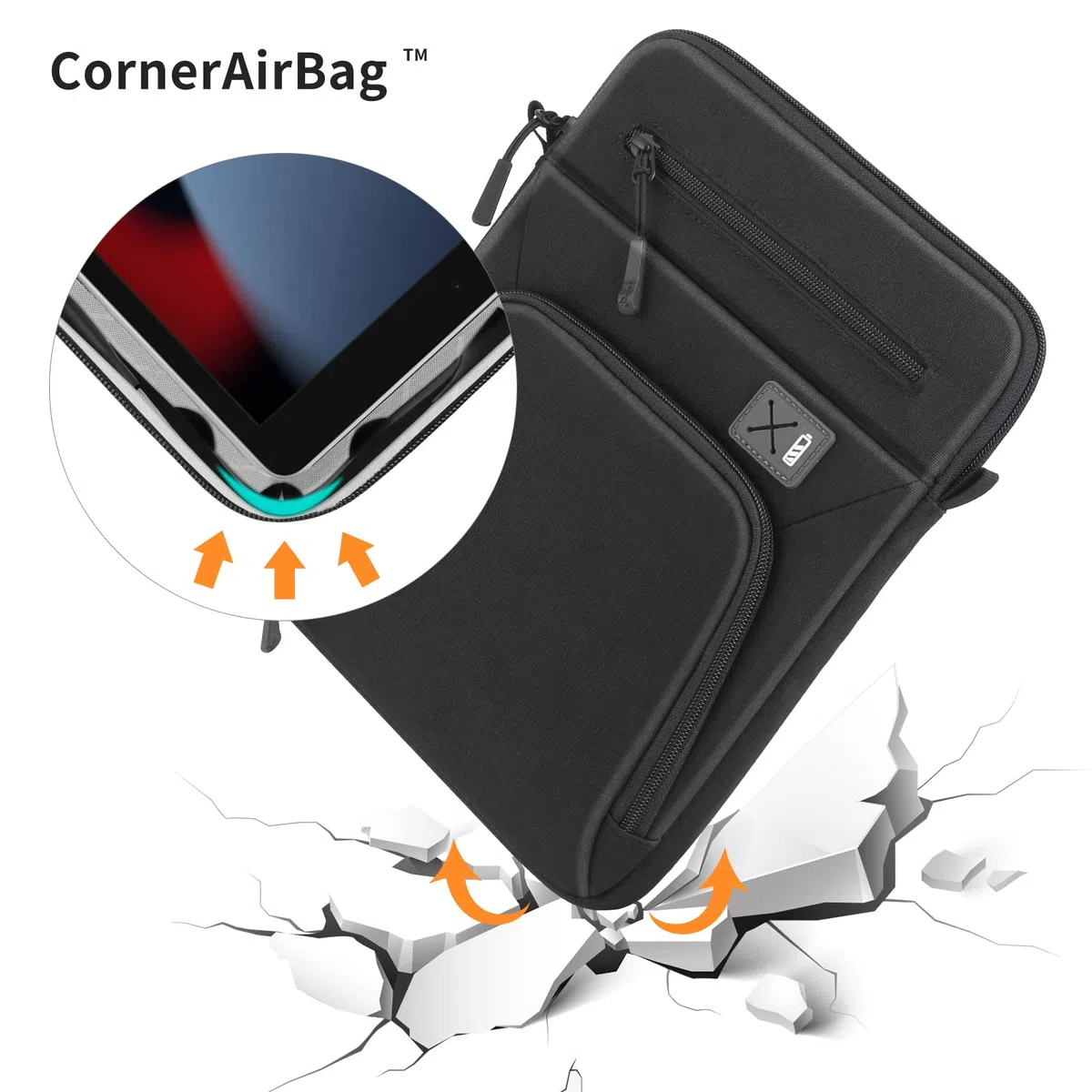 SIMTOP Borsa Per Tablet Borsa Ipad Per Tablet Impermeabile iPad Pro 11 2023-2018,IPad Air 5 2022/ Air 4 2020