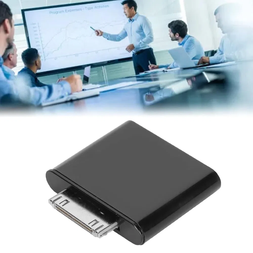 Trasmettitore audio Bluetooth per iPod Adattatore Bluetooth wireless a 30 pin per altoparlanti domestici Trasmette l'audio della TV