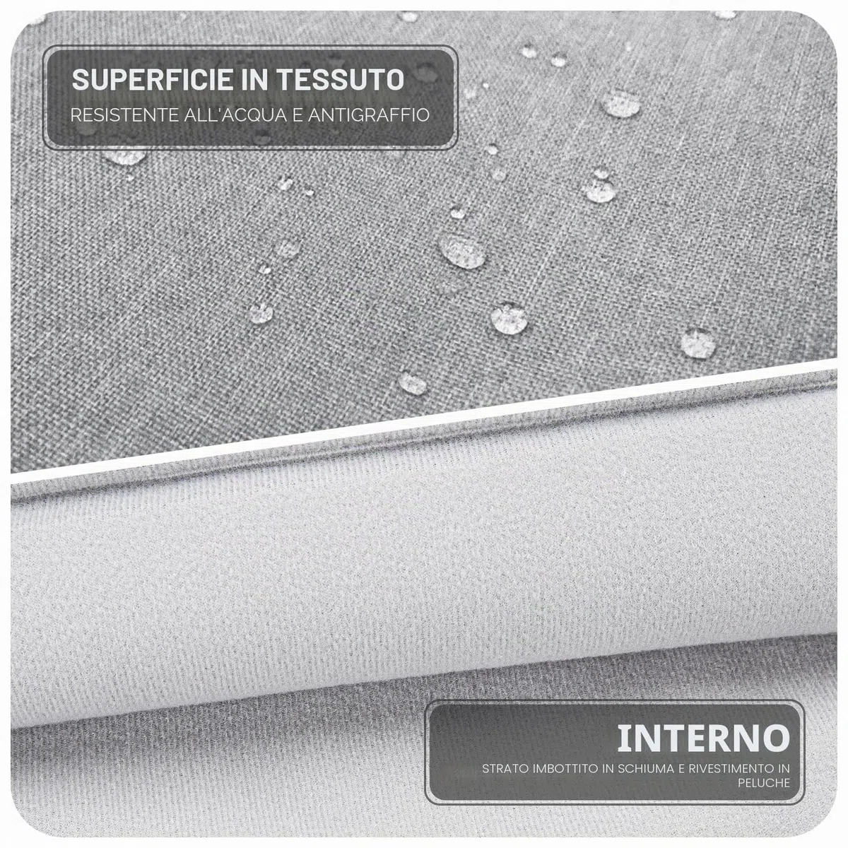 15 Borsa a tracolla per laptop da 15,6 pollici Uomo Donna, Custodia per il trasporto sottile impermeabile Borsa portatile per Acer/Asus/Dell/HP, Grigio