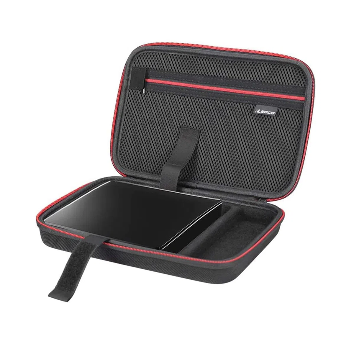 RLSOCO Custodia da trasporto per lettore masterizzatore lettore scrittore di cd/dvd esterno (adatto a lettori fino a 17 cm x 15 cm x 3,5 cm)
