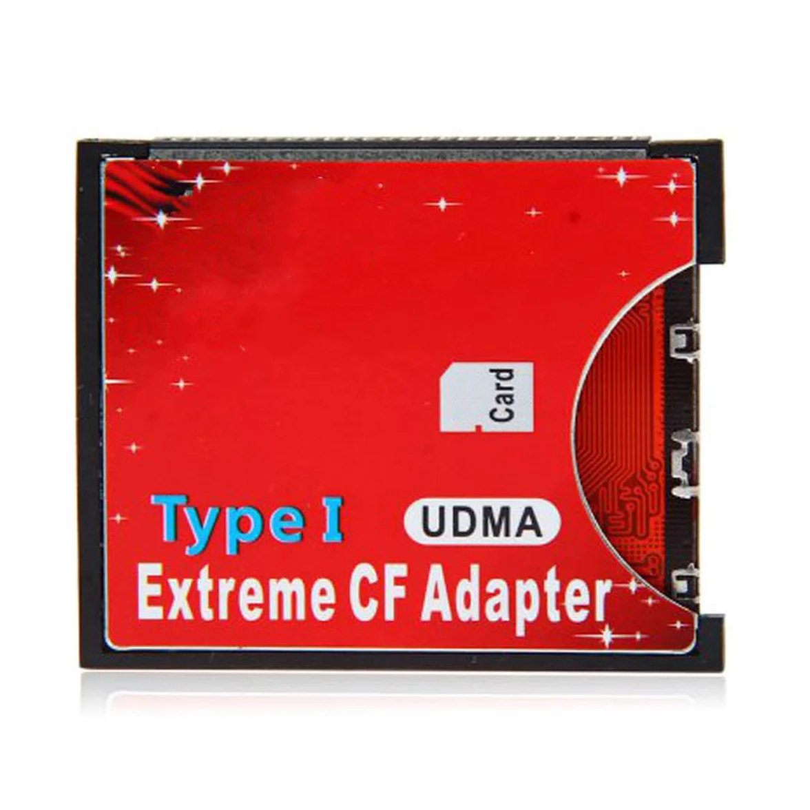 Cablecc Adattatore da SD SDHC SDXC ad alta velocità Extreme Compact Flash Support CF Type I per 16/32/64/128 GB