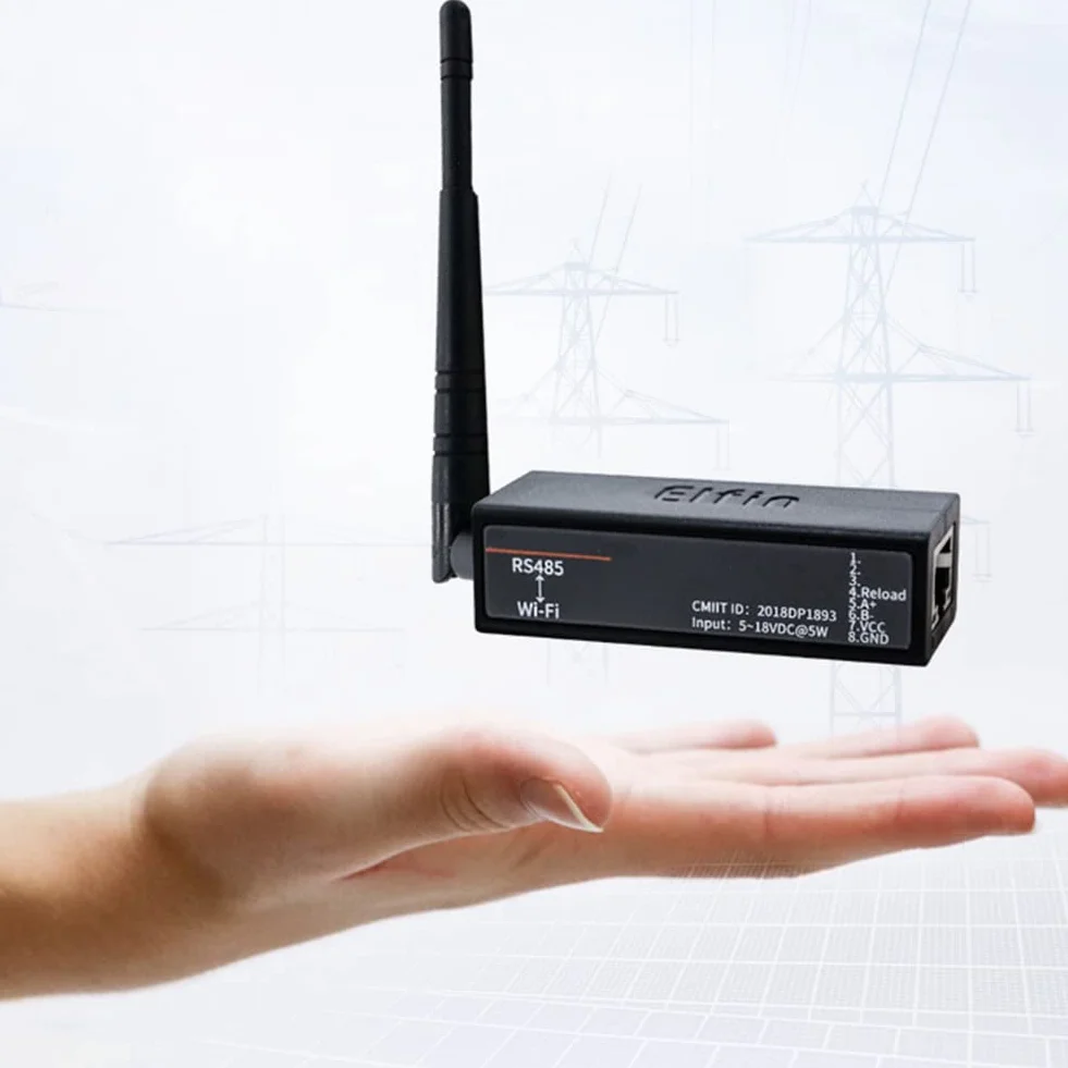 Jevina RS485 to WiFi Converter -EW11A-0 Modbus Protocol trasferimento dati via WiFi, supporto 802.11bgn
