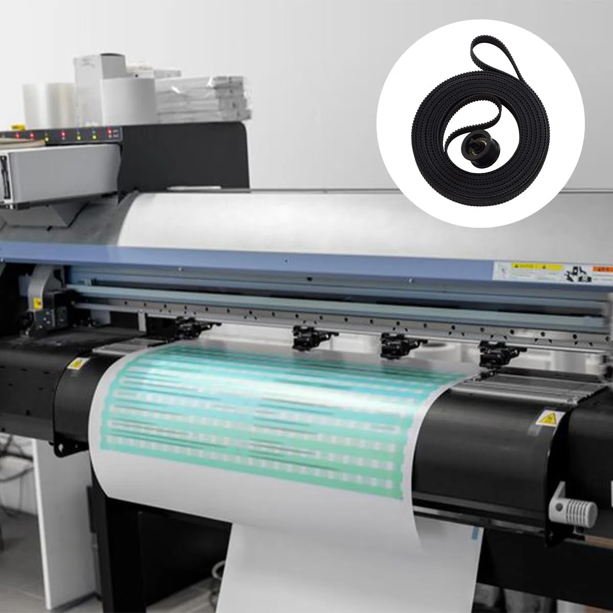 Cinghia di trasmissione a cinghia dentata compatibile con C7770-60014 HP DesignJet 500 C7770B C7770BR 500PS C7770C C7770CR 500 42 pollici