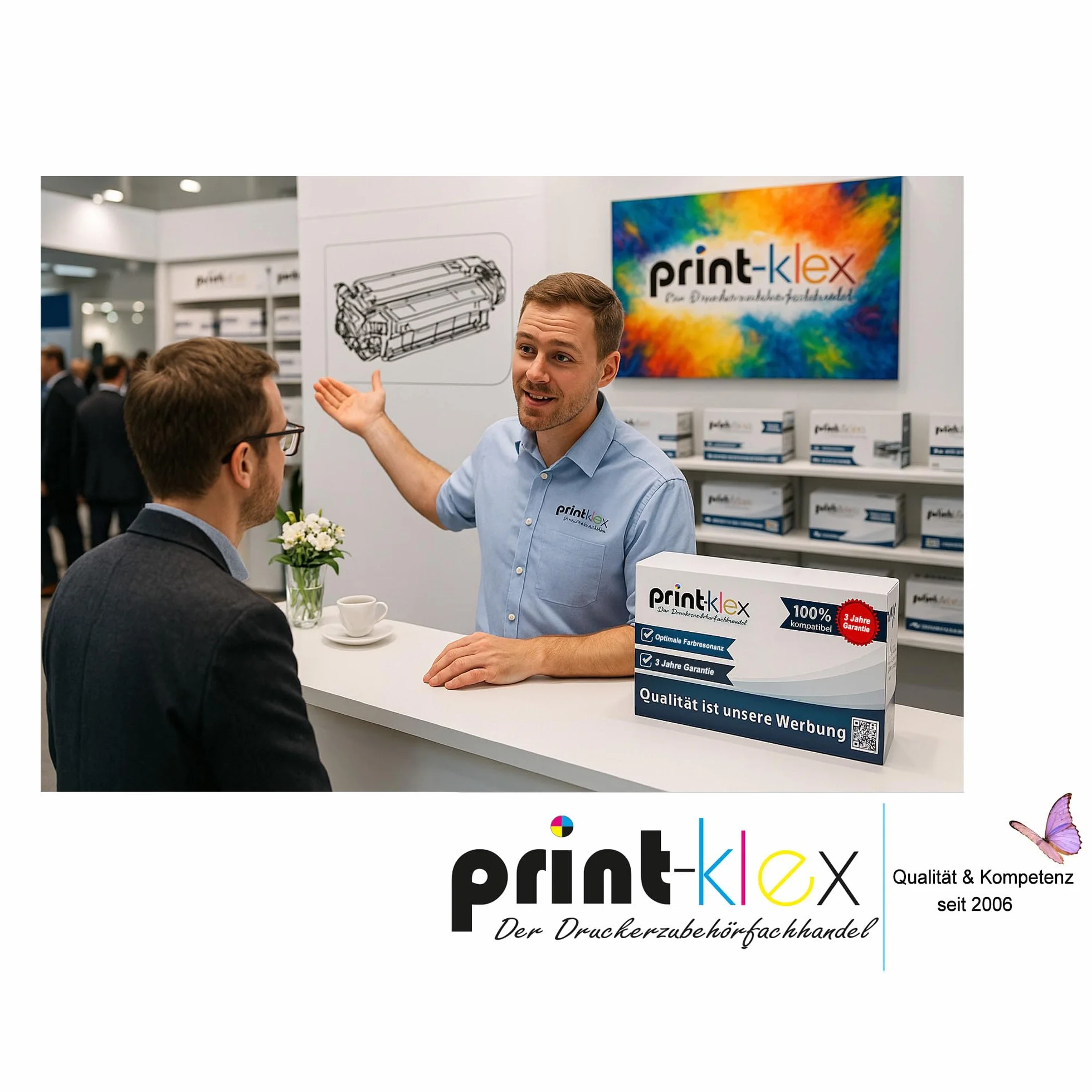 Print-Klex - Tamburo compatibile con Brother HL-L 5000D, 5100DN, 5100DNT, 5100DNTT, 5100Series, DR3400, colore: nero