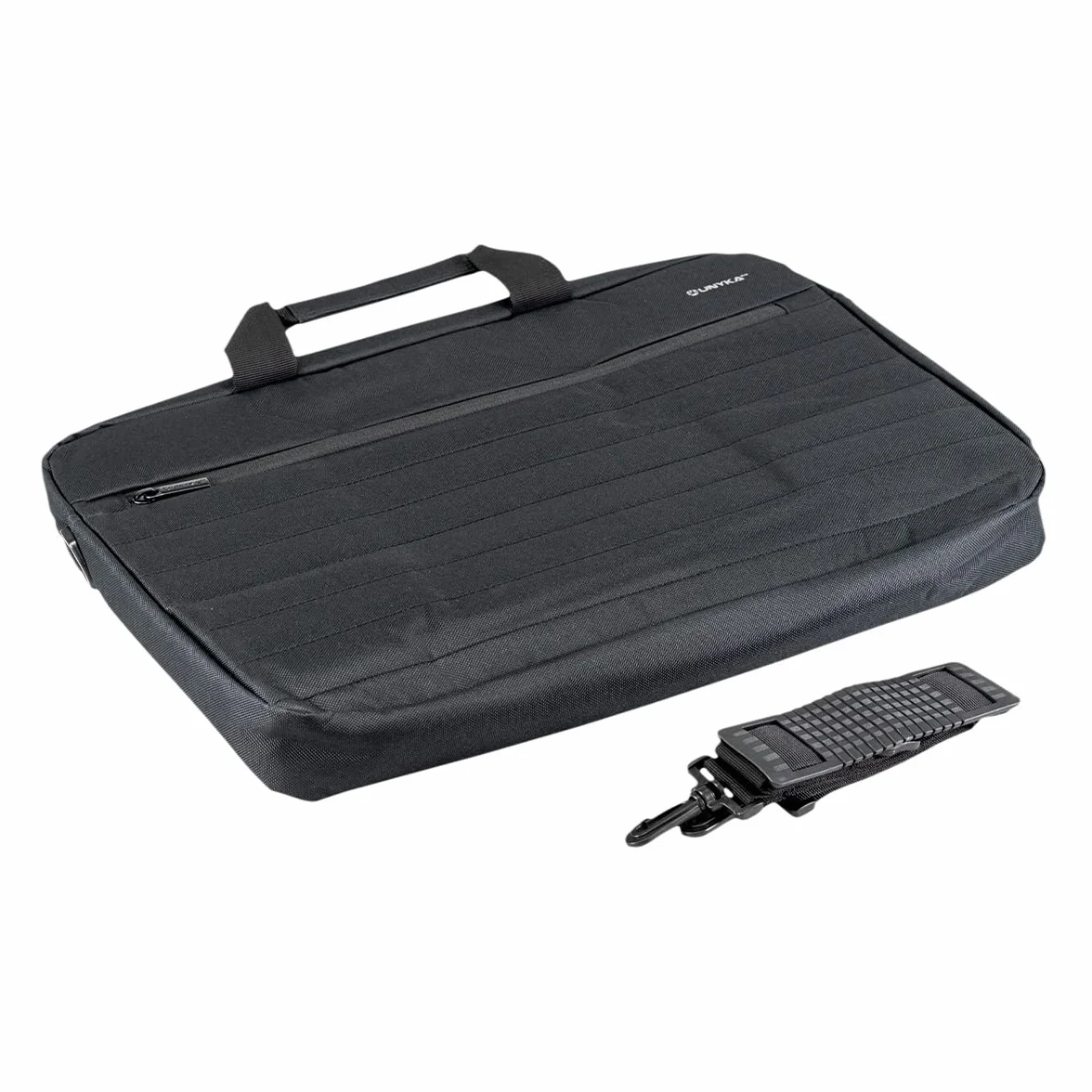 UNYKAch Urban MA17 17.3" Waterproof Padded Laptop Case Black 17.3" with Inner Pockets and Adjustable and Removable Strap