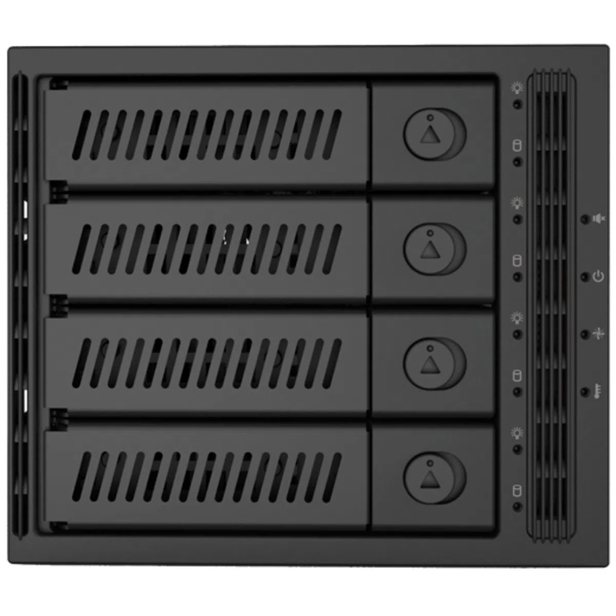 CHIEFTEC CMR-3141SAS Panel BAHÍA Disco Duro para 4 HDD/SSD (3,5 "/ 2,5"), ocupa 3 ranuras de 5,25 "