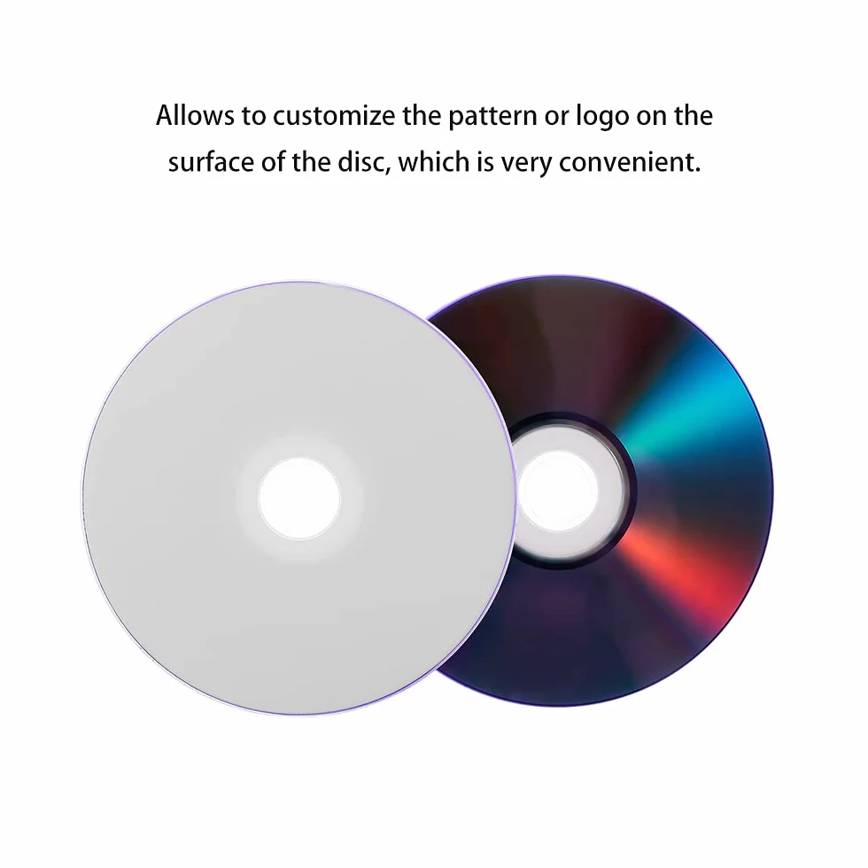 10PCS 215MIN 8X Dvd + R DL 8.5GB Disco Vuoto Disco Dvd Personalizzabile per Dati e Video,Disco Vuoto