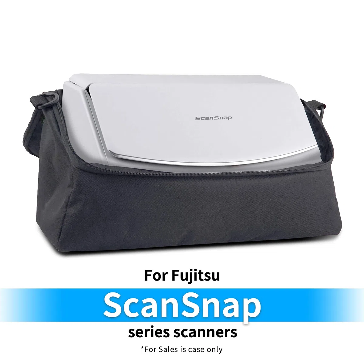 Plustek - Custodia per scanner per documenti Plustek ePhoto, serie PS/Fujitsu serie iX/Epson ES Series/Brother ADS