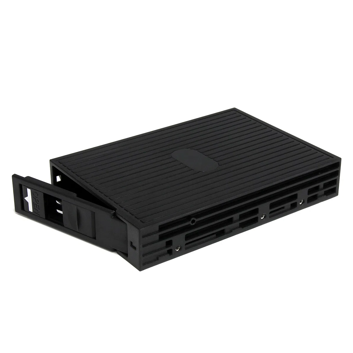 StarTech.com Convertitore di dischi rigidi da 2.5in SATA/SAS SSD/HDD a 3.5in SATA Hard Drive , Adattatore da 3.5" a 2.5", Nero (25SATSAS35)