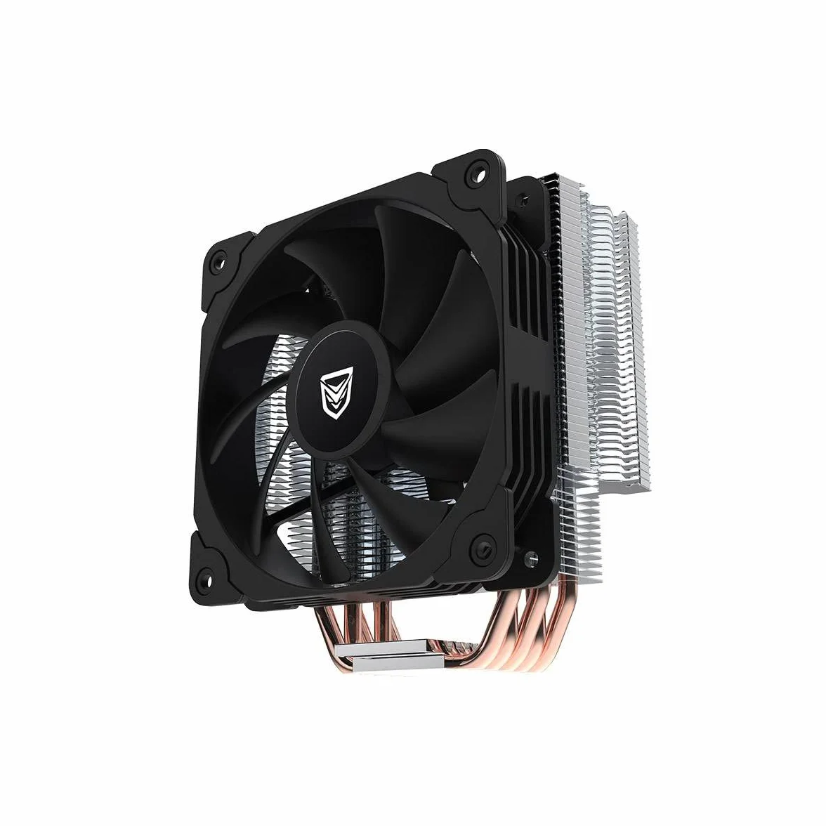 Nfortec - VELA X Dissipatore per CPU con 5 heatpipes, ventola PWM da 120 mm, TDP 150 W, compatibile con LGA1700 e AM5, nero