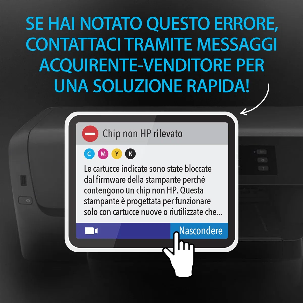 Smart Ink Compatibile Cartuccia d'inchiostro In sostituzione di HP 903 XL 903XL (BK XL & /C/M/Y XL 4 Combo Pack) con tecnologia chip avanzata per la ricarica delle OfficeJet 6950 6960 6970