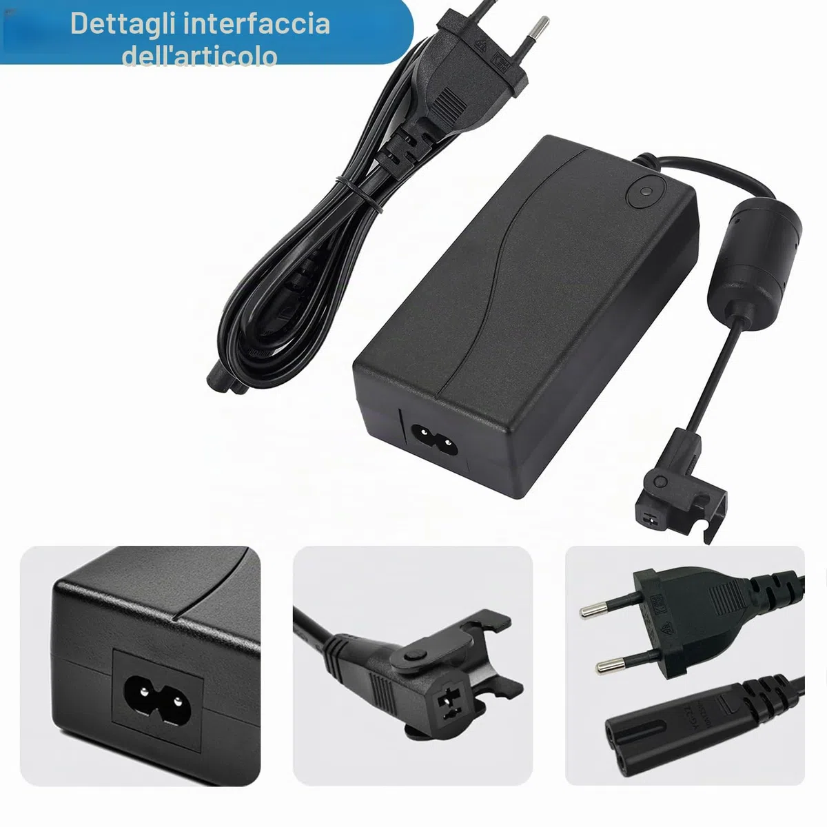 HWX Adattatore di Settore 29V 2A, Poltrona Reclinabile, Alimentazione Elettrica per Divano con Cavo AC Elettrico