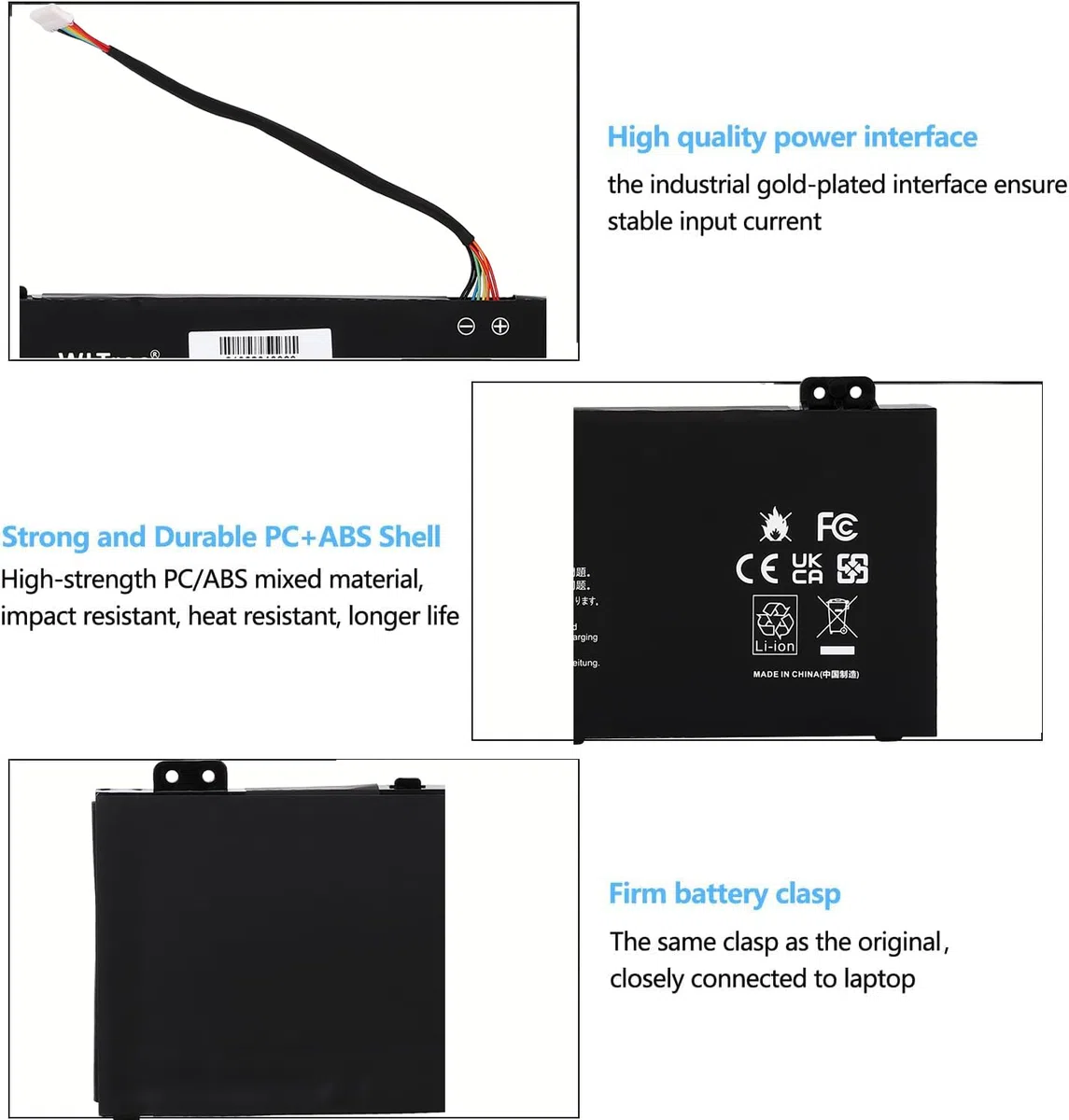 AP18E8M AP18E7M Batteria per Portatile Acer Nitro 5 AN515-54 AN515-55 AN515-56 AN515-57 AN515-58 AN515-43/44 AN515-45 AN517-51/52 AN715-51 Aspire A715-74G Predator Triton 300 PT315-52 Battery