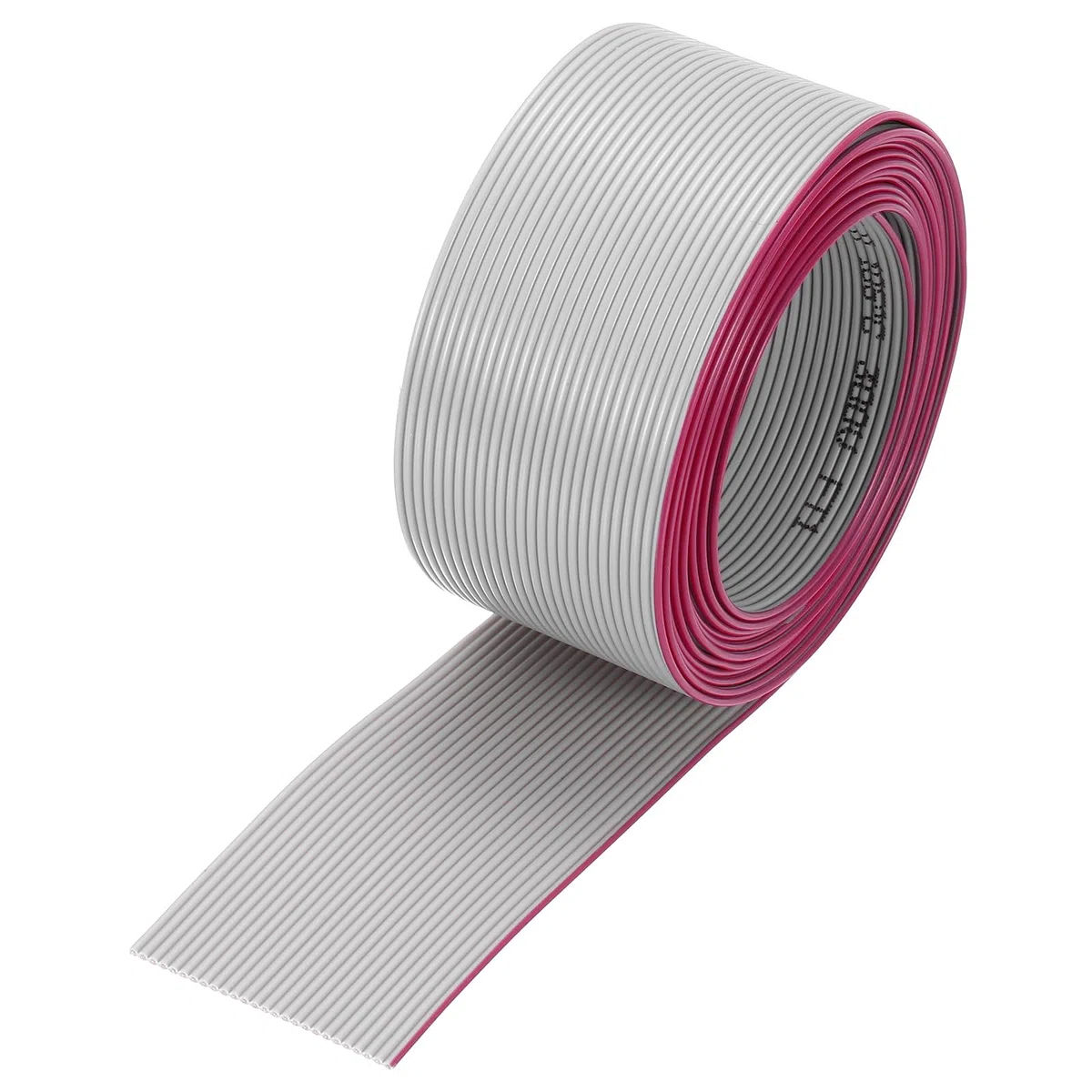 QUARKZMAN Cavo a Nastro Piatto IDC da 26AWG Lunghezza 2m/6.6ft Passo 1.27mm 26 Pin Grigio per Collegamento JTAG/ISP