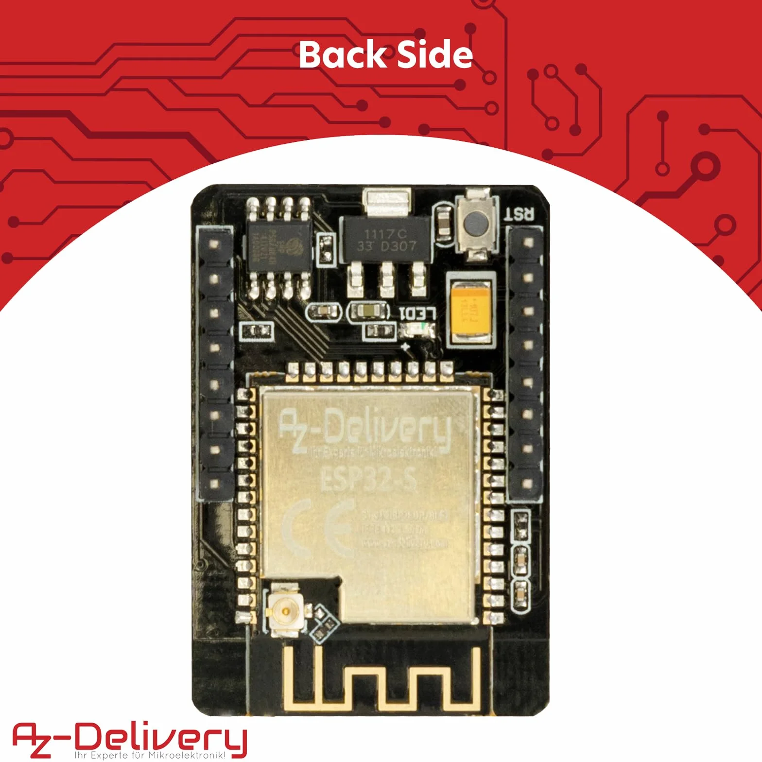 AZDelivery 3 x Modulo ESP32 Cam OV2640 + WIFI Bluetooth ESP32 5V con Dual-Core CPU a 32 bit e con Camera Development Board da 2MP compatibile con Arduino incluso un E-Book!