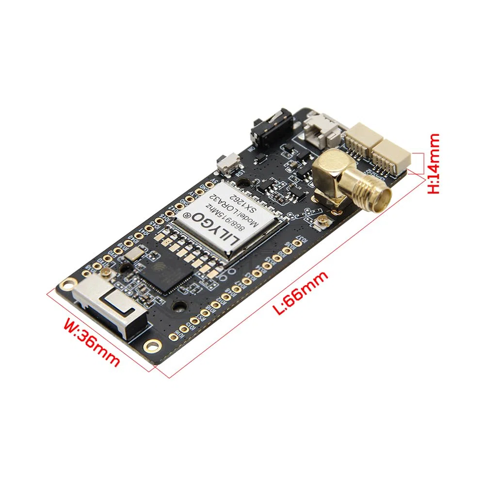 LILYGO T3S3 ESP32-S3 LoRa Meshtastic TTGO Development Board Wireless Module with 0.96 inch OLED Display (SX1262 868MHz)