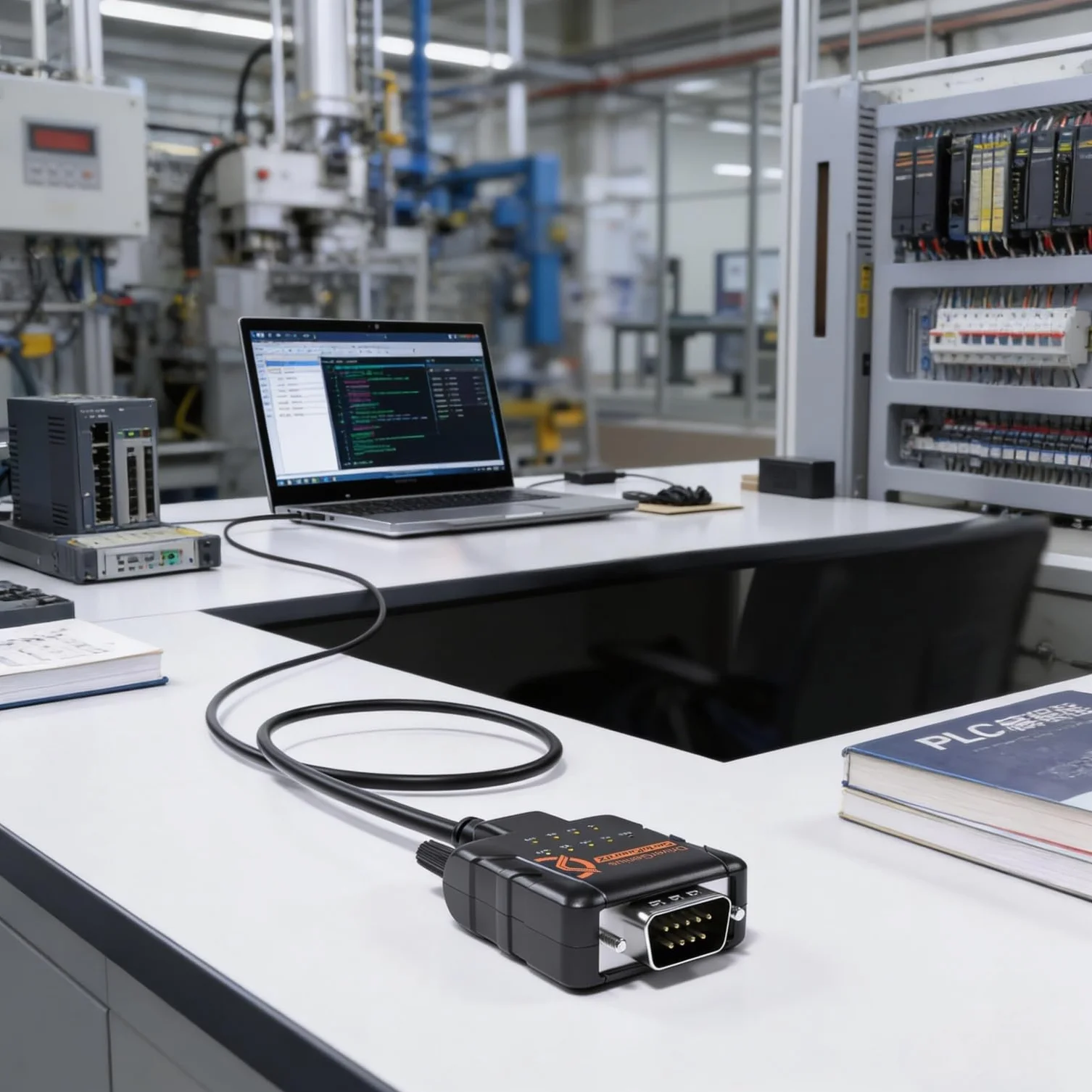DriverGenius SerialGuardX Series | Adattatore USB-C a RS232 DB9 Seriale (Porta COM), Chip FTDI, RS232 a Pin Completi, 9 LED Indicatori, per PLC e Apparecchiature Industriali, Windows macOS Linux