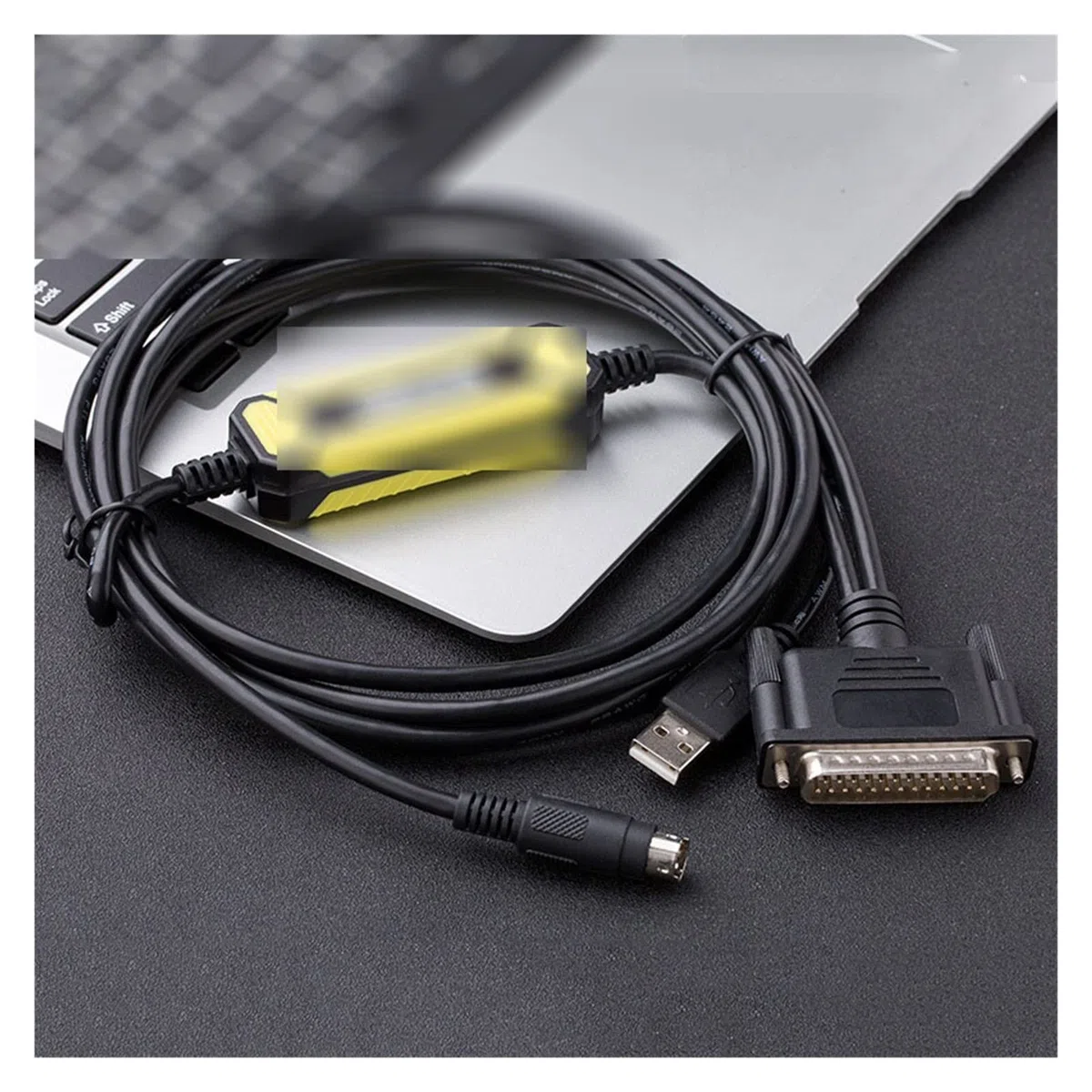 Porta seriale RS232 SC-09 compatibile con il cavo di programmazione PLC serie FX/A U-SC09 Scarica U SC09(XL6009 With display,2m)
