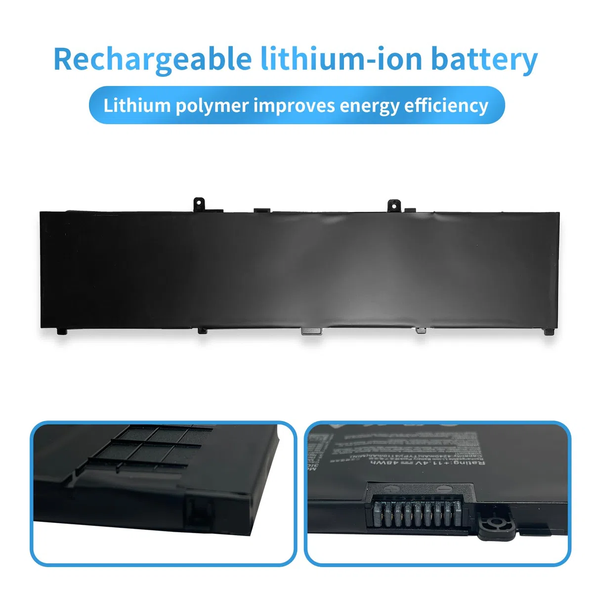 B31N1535 3ICP7/60/80 0B200-02020000 Sostituzione della batteria del laptop per Asus ZenBook UX310 UX310UA UX310UQ UX310UF UX410 UX410UA UX3410UA UX410UQ U4000U U400UQ UX410UF RX310U FB097T(11.4V 48Wh)
