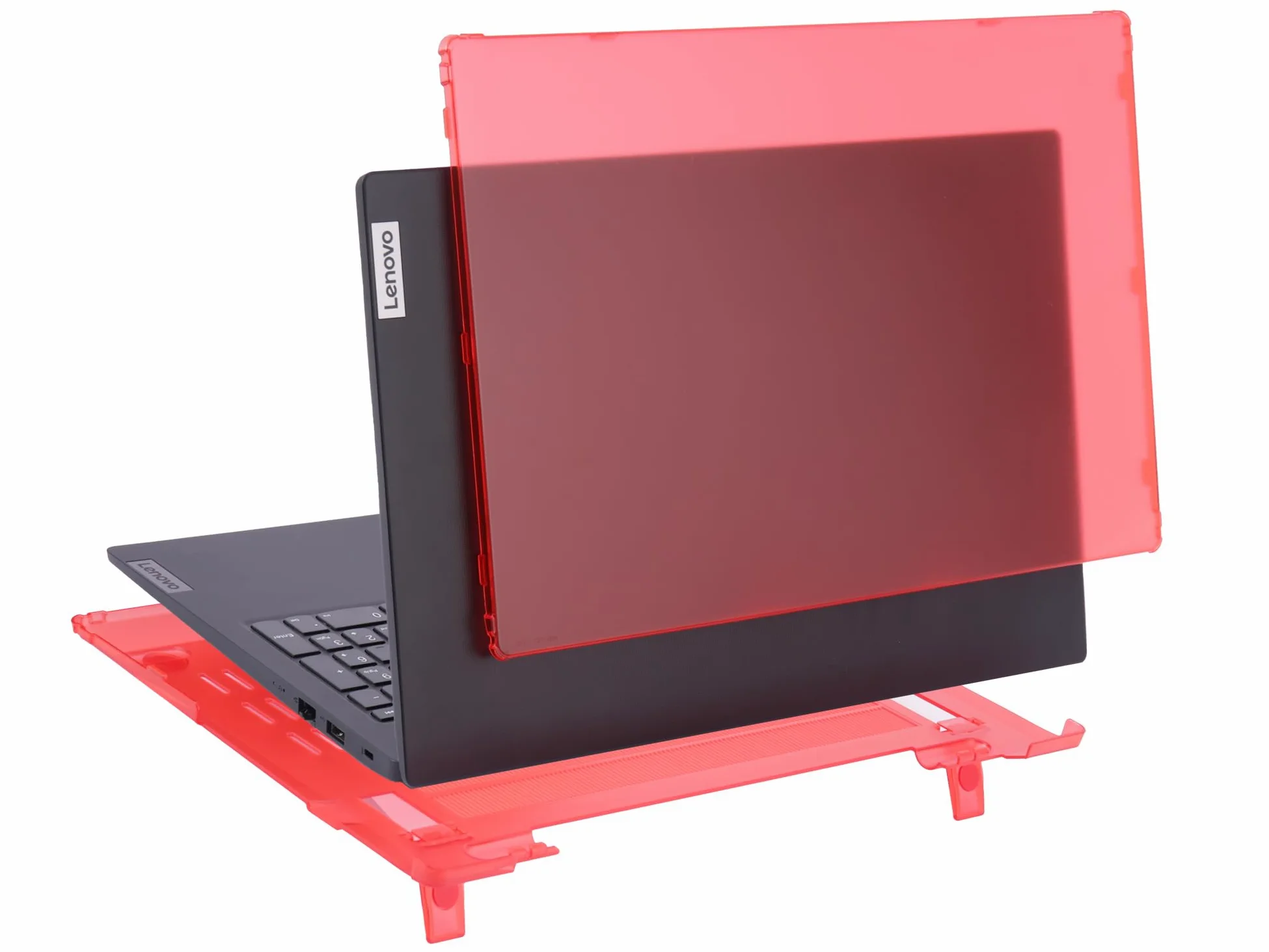 mCover Cover rigida COMPATIBILE SOLO per notebook Lenovo V15 G4 / G5 / G6 Serie 2024-2026 da 15,6" con Windows (con cerniera a 180°, NON adatto ad altri modelli Lenovo) - Trasparente