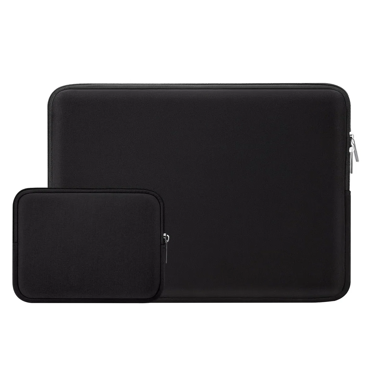 RAINYEAR Manicotto del computer portatile per MacBook Air 13 pollici M5 M4 M3 M2 M1 A3449 A3240 A3113 A2681 A2338 A2337, 13,3 e 14 Pollici Macbook Pro Custodia Accessori Borsa, Nero