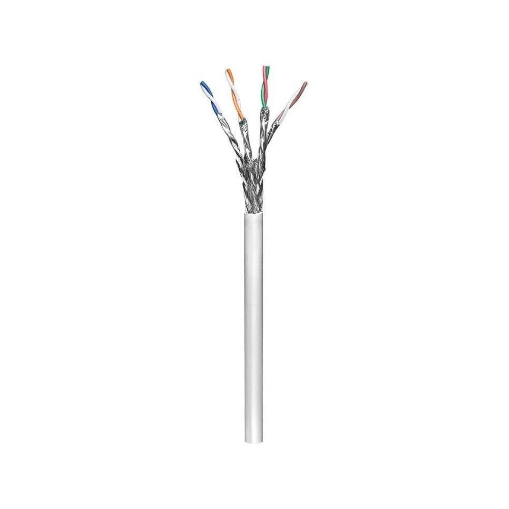Wentronic Goobay Cat 6 Netzwerkkabel, S/ftp (pimf), Grau, 305 M - Cca Kupfergemisch, Awg 27/7 (stranded), Lszh (95709)