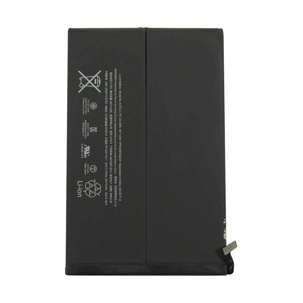 ELLENNE Batteria per Apple iPad Mini 2 e Mini 3 6471mAh con Kit Smontaggio | Batteria per Apple iPad Mini 2 e Mini 3 da 6471mAh - Nuova con Kit attrezzi per lo smontaggio