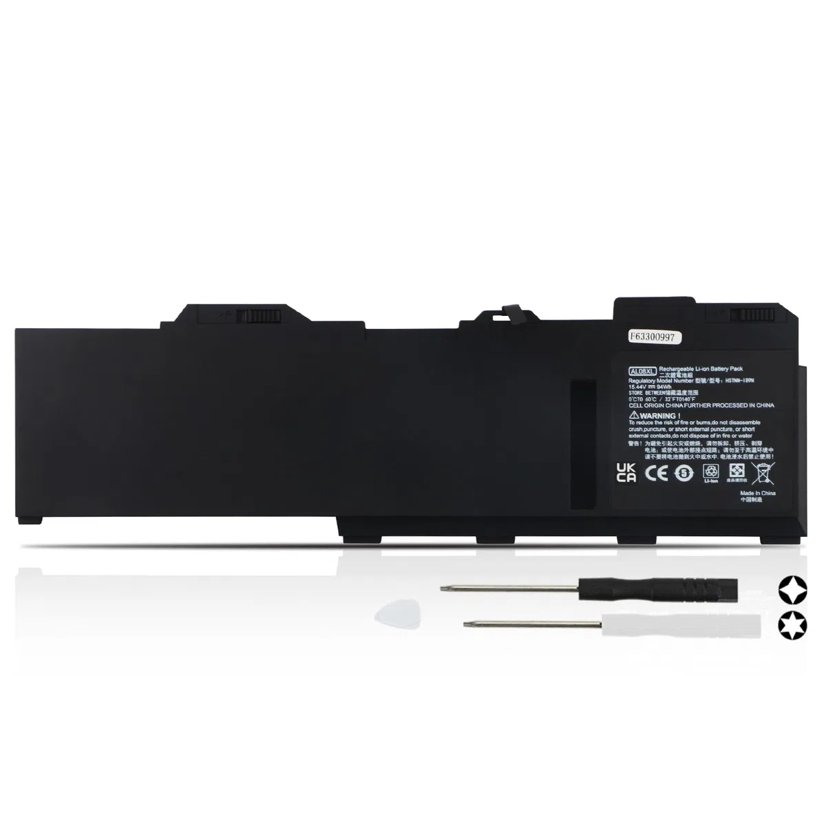 K KYUER AL08XL Laptop Batteria per HP ZBook Fury 15 G7 G8 15.6" ZBook Fury 17 G7 G8 17.3" Mobile Workstation Series AL08094XL L86212-001 HSTNN-OB1S HSTNN-IB9N L86155-AC1 L86155-1C1 W-10885M i9-10885H