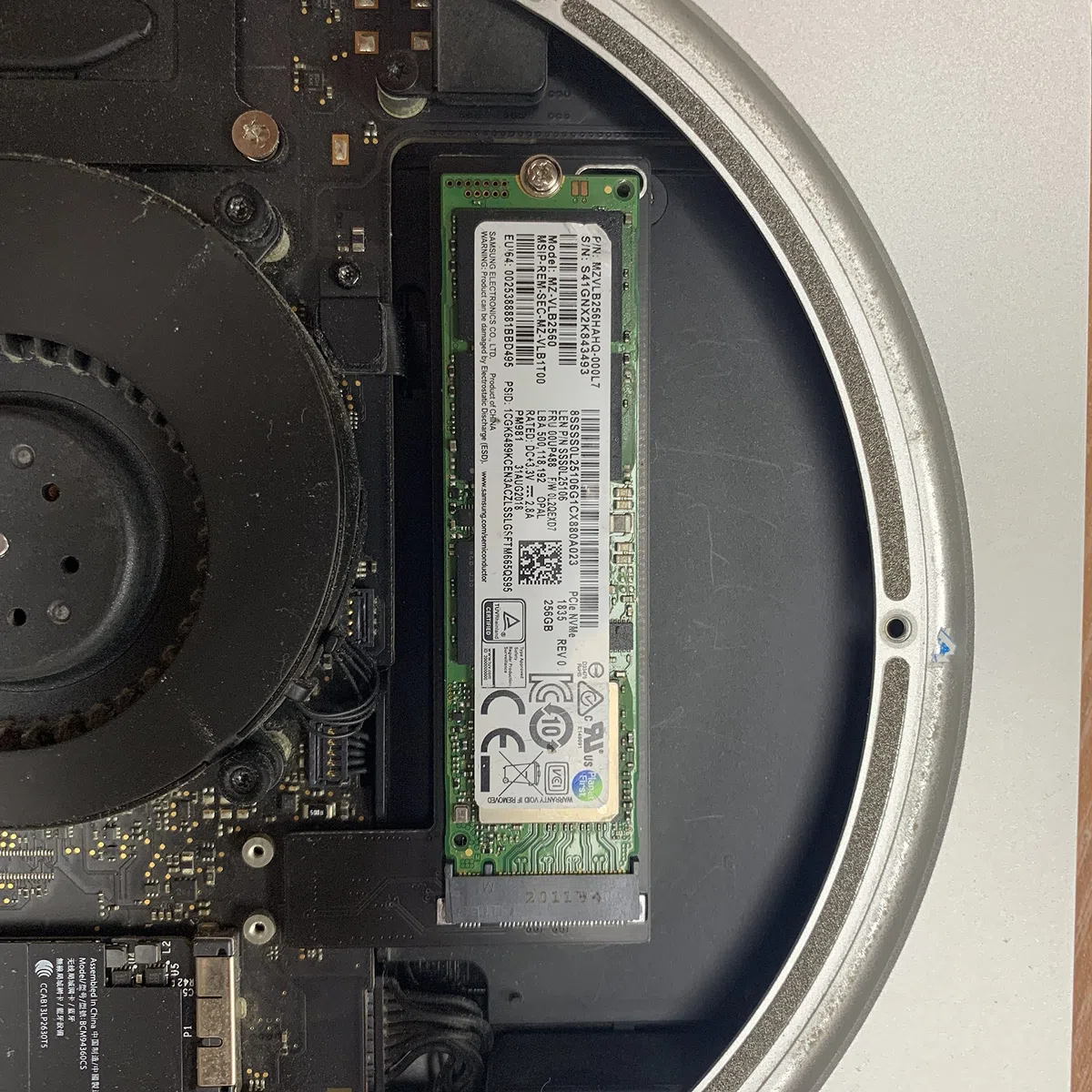 cablecc - Scheda convertitore per SSD M.2 NGFF M-Key NVME, per MacBook Mini 2014 A1347 MEGEN2 MEGEM2 MEGEQ2