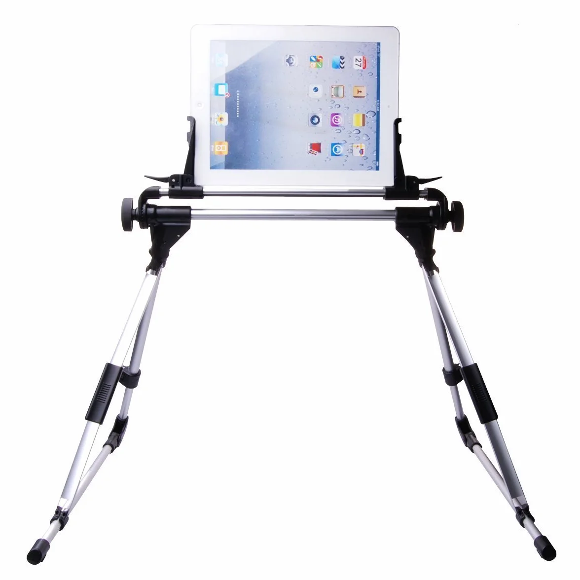 Aussel Portatile Universale Tablet Telaio Supporto Pieghevole Regolabile per Tablet iPad 1 2 3 4 5 aria Iphone6/6 Plus Samsung Galaxy Tab, Lazy Accanto Letto, Camera da letto, Cucina, Ufficio