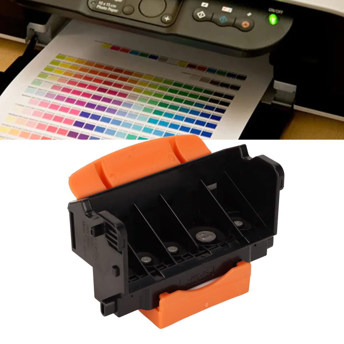 Testina di Stampa QY6-0080, Testina di Stampa a Colori, Testina di Stampa Sostitutiva per Stampanti MG5220 MG5220 MG5320 IP4820 MG5340 MG5250 MG5250 MG5350 MG5350 IP4950 MX885